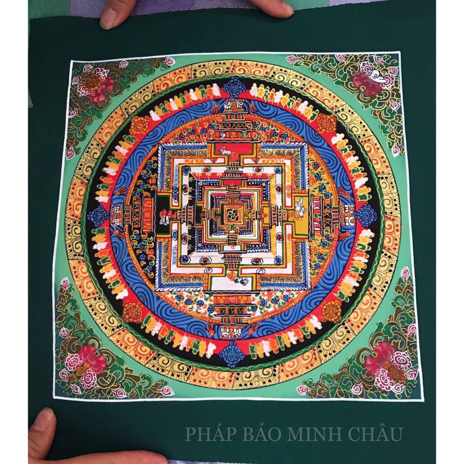 [PBMC] Tranh Mandala Nepal có khung (CHÁT CHỌN MẪU)