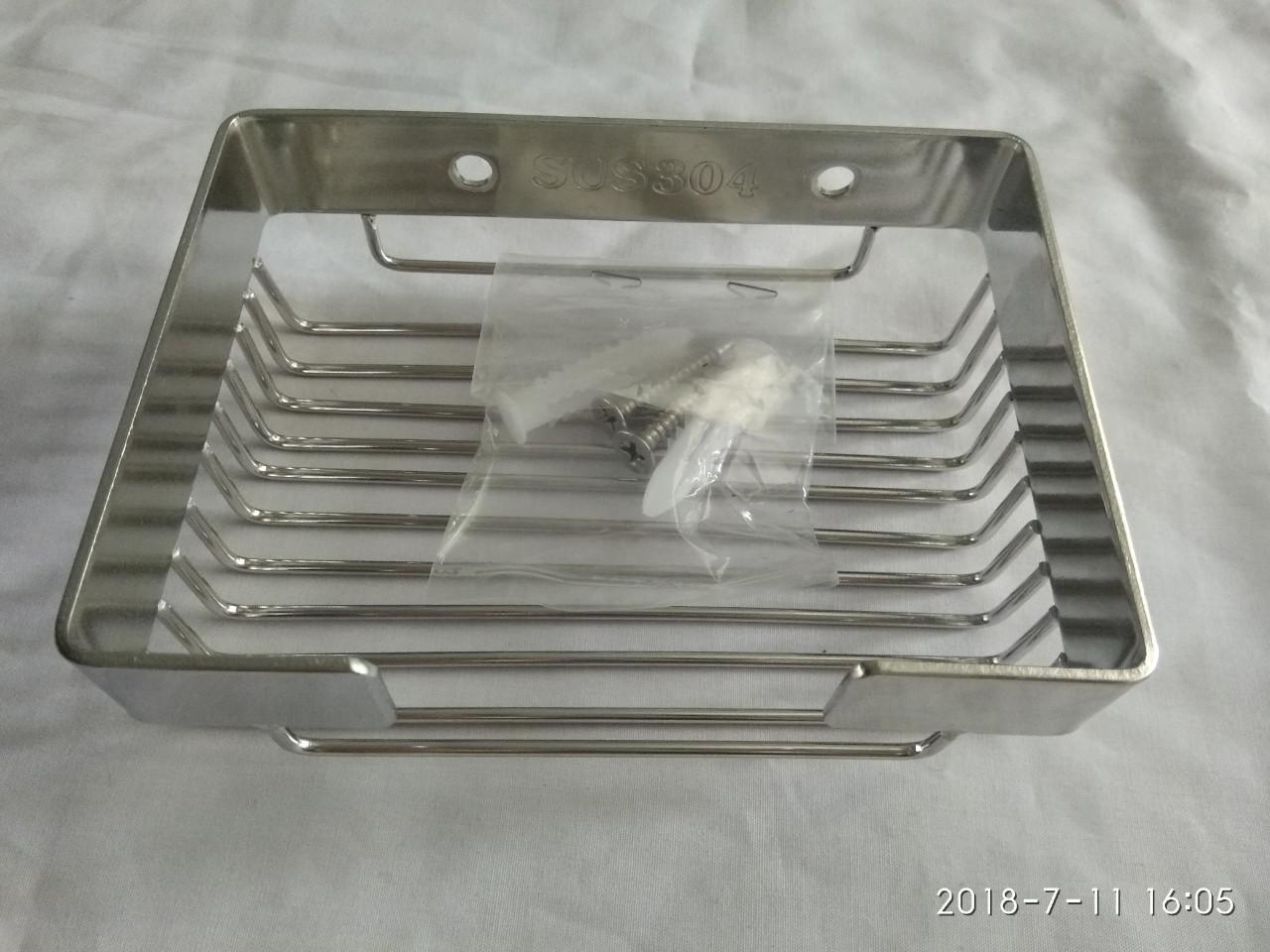[HCM]KHAY XÀ BÔNG DẠNG LƯỚI INOX 304