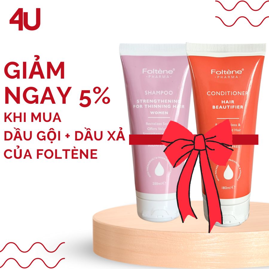 [HCM] COMBO DẦU GỘI+ XẢ FOLTENE NỮ