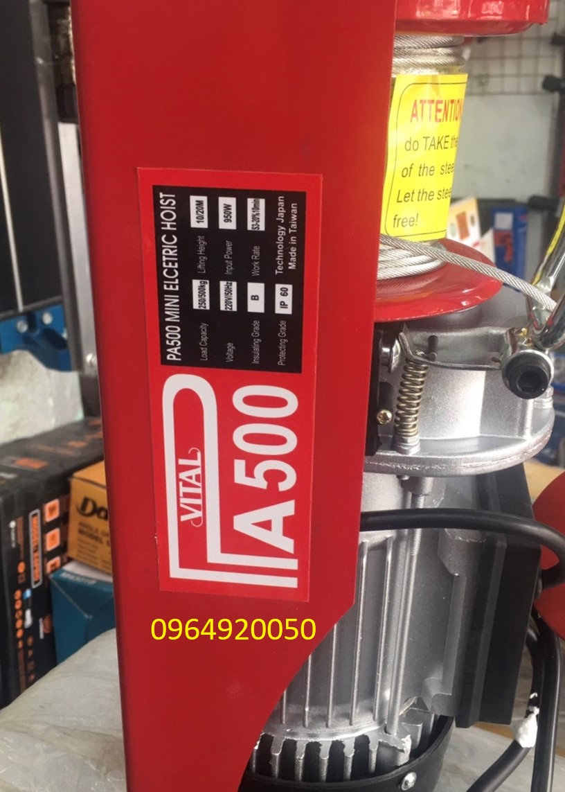 Máy tời treo -PA 500