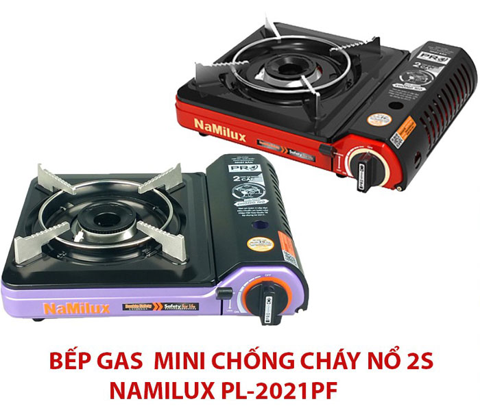 (BẢO HÀNH 12 THÁNG) Bếp Gas Mini 2s Namilux Mẫu Mới, Sử Dụng Gas, Lon Gas Mini, Tính Năng An Toàn, Van An Toàn 2 Cấp, Thích Hợp Nấu Lẩu, Đầu Đốt Nhôm Bền, Công Suất Vừa, Ít Tốn Gas, Thiết Kế Nhỏ Gọn, Tiện Mang Đi Du Lịch.