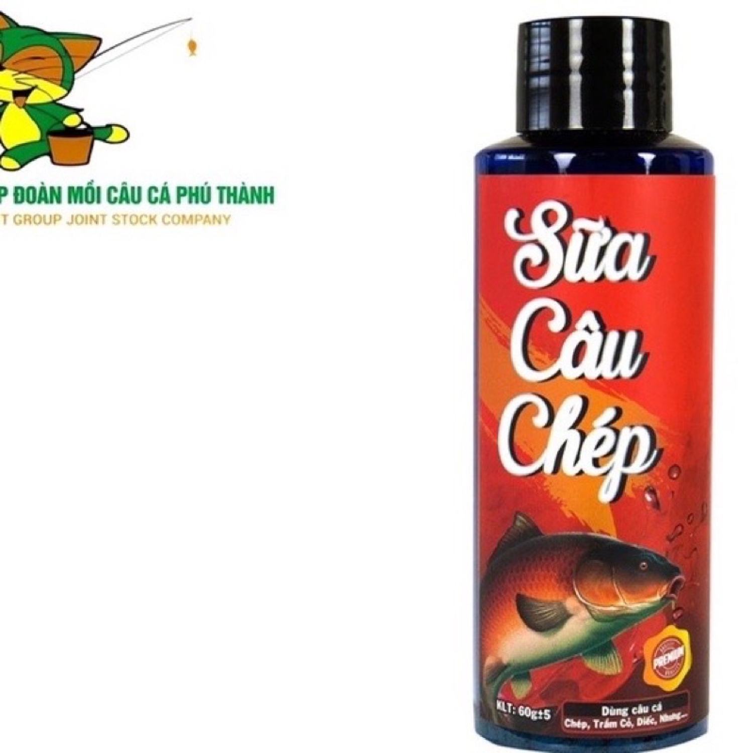Mồi Thính Dụ Cá Siêu Nhậy Phú Thành Dụ Trắm Trôi Chép