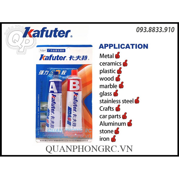 Keo Dán 2 Thành Phần Kafuter AB Glue 17g