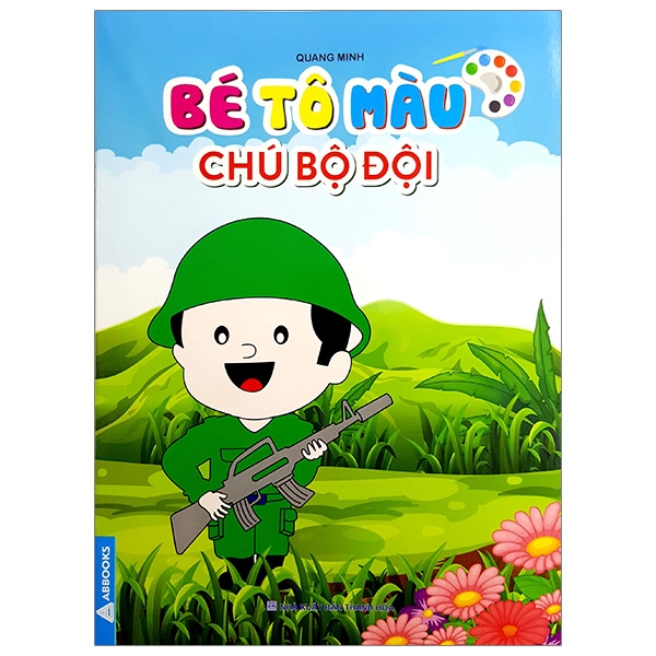 Fahasa - bé tô màu chú bộ đội