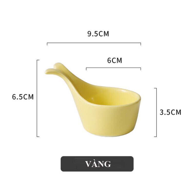 Chén Bát Sứ Đuôi Cá ăn dặm,ăn dặm kiểu Nhật