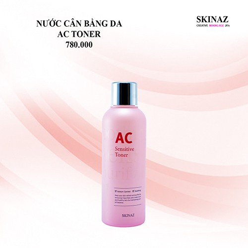Toner AC Sensitive Toner Skinaz Hàn Quốc