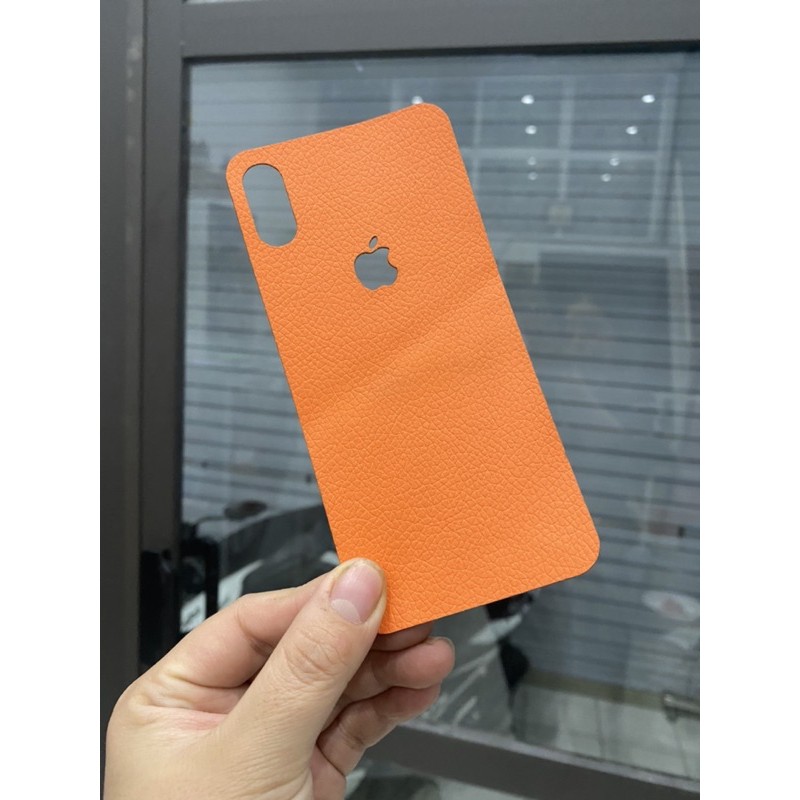 Dán da lưng Iphone Xs Max đủ màu