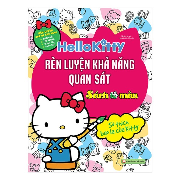 Sách - Hello Kitty - Rèn Luyện Khả Năng Quan Sát - Sở Thích Bao La Của Kitty