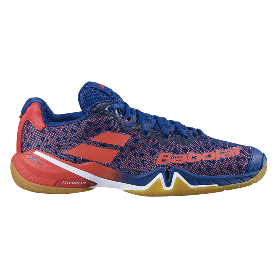 Babolat Giày cầu lông SHADOW TOUR MEN Màu xanh-đỏ 4030 30S2001