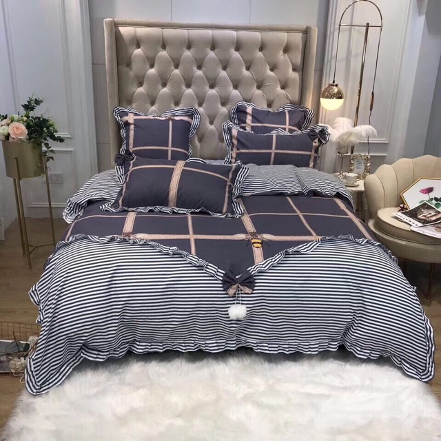 Bộ Cotton Đũi Bánh Bèo 4 Món