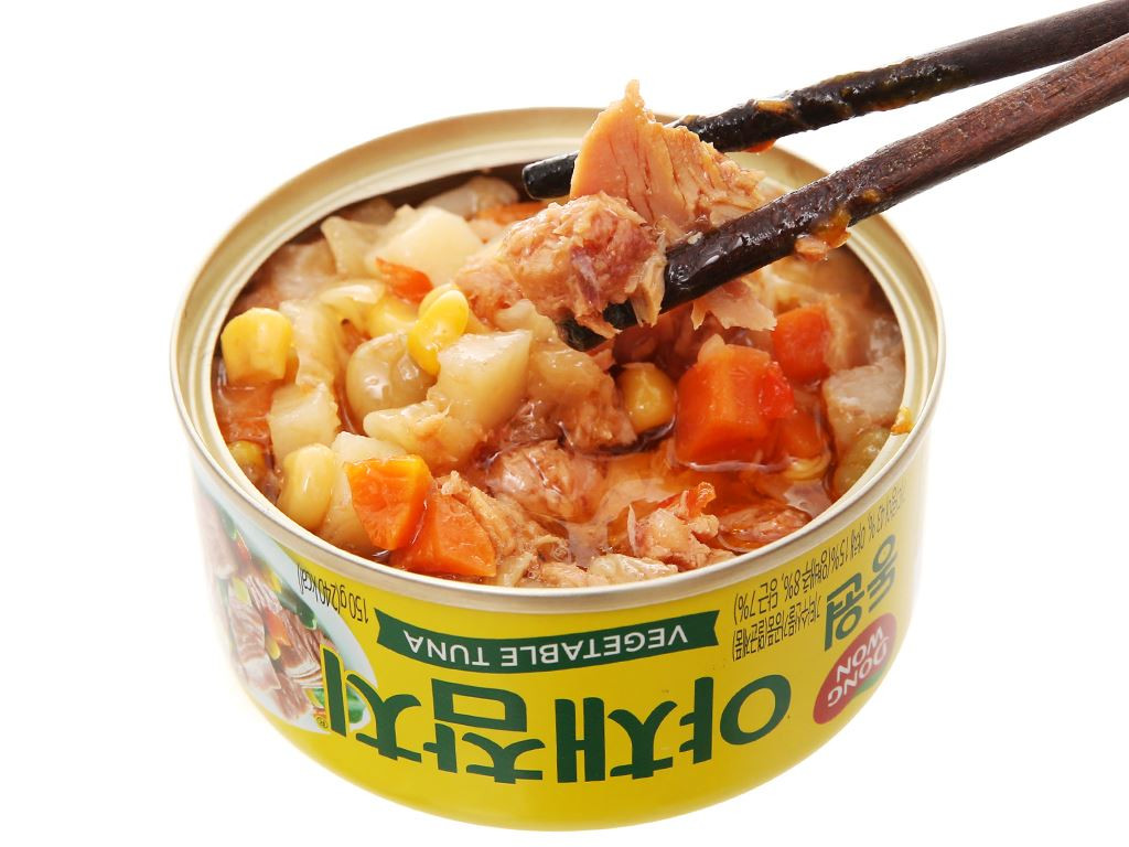 Cá Ngừ Dongwon Hàn Quốc Vị Rau Củ (Vegetable Tuna)