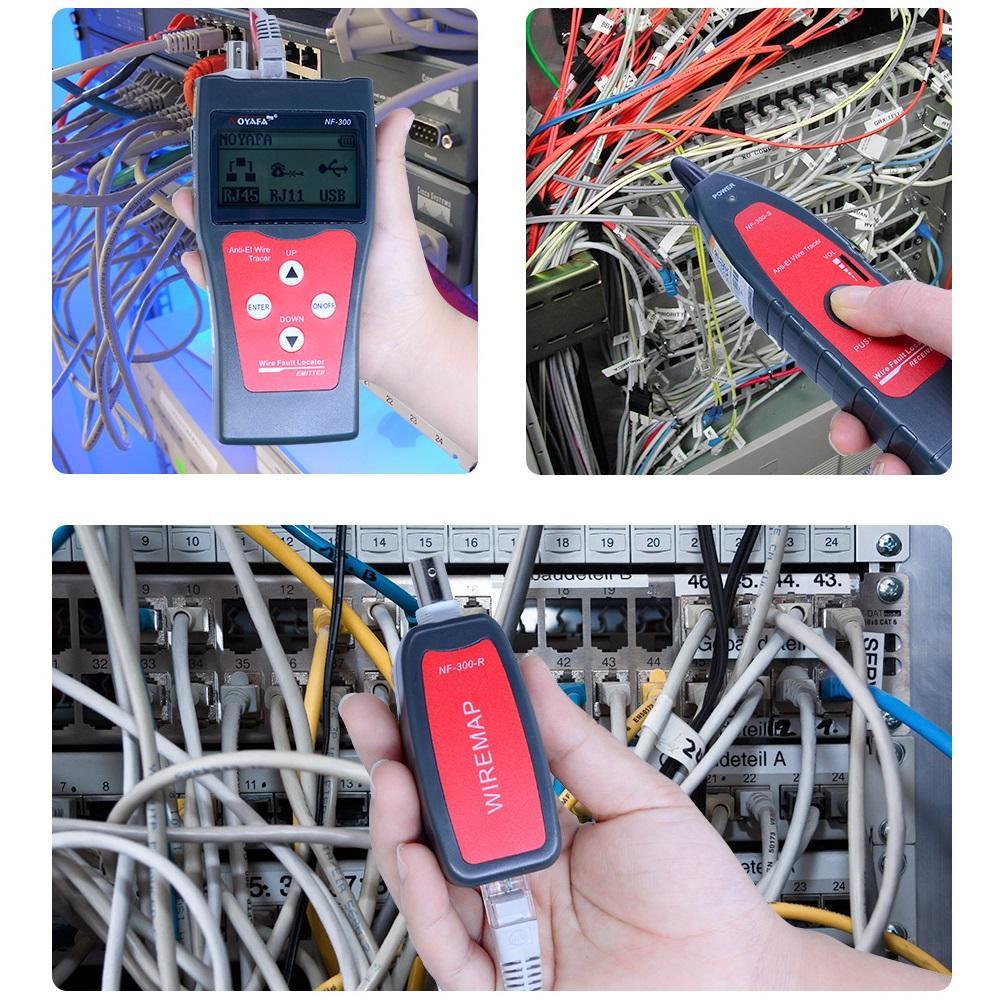 Máy test mạng đa năng NF-300 màn hình LCD