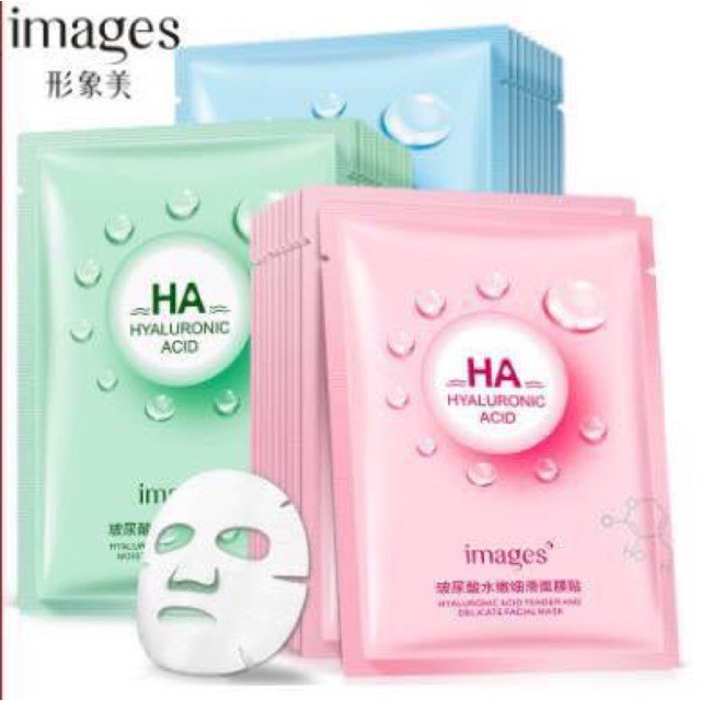 Lẻ 1 Miếng Mặt Nạ Ha Images Hyaluronic Acid Facial Mask