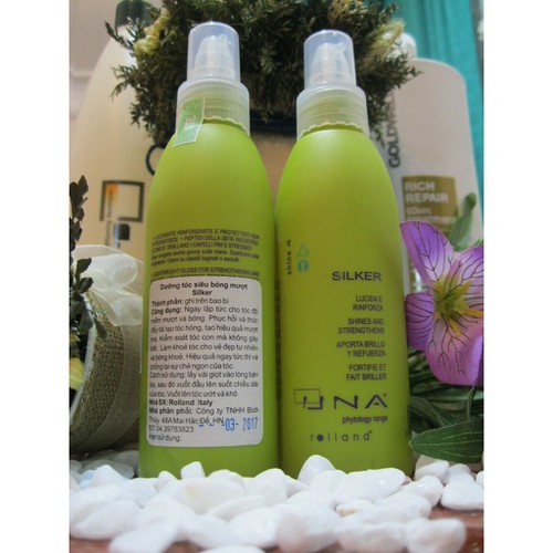 Dầu dưỡng bóng siêu mượt Una Silker Rolland 150ml
