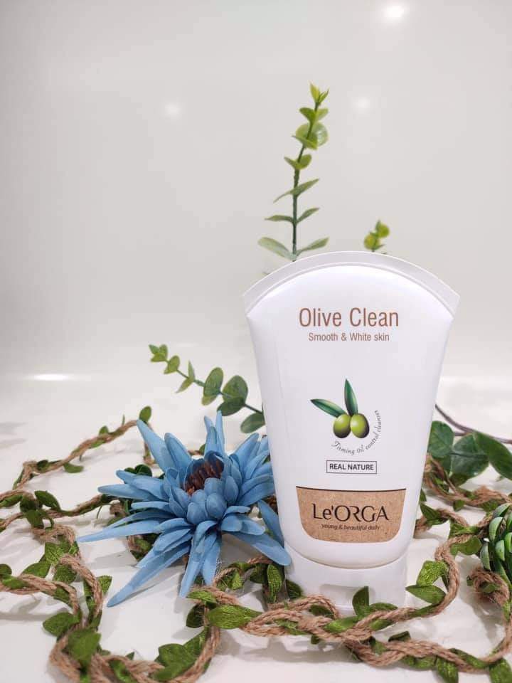 Sữa rửa mặt olive clean orga