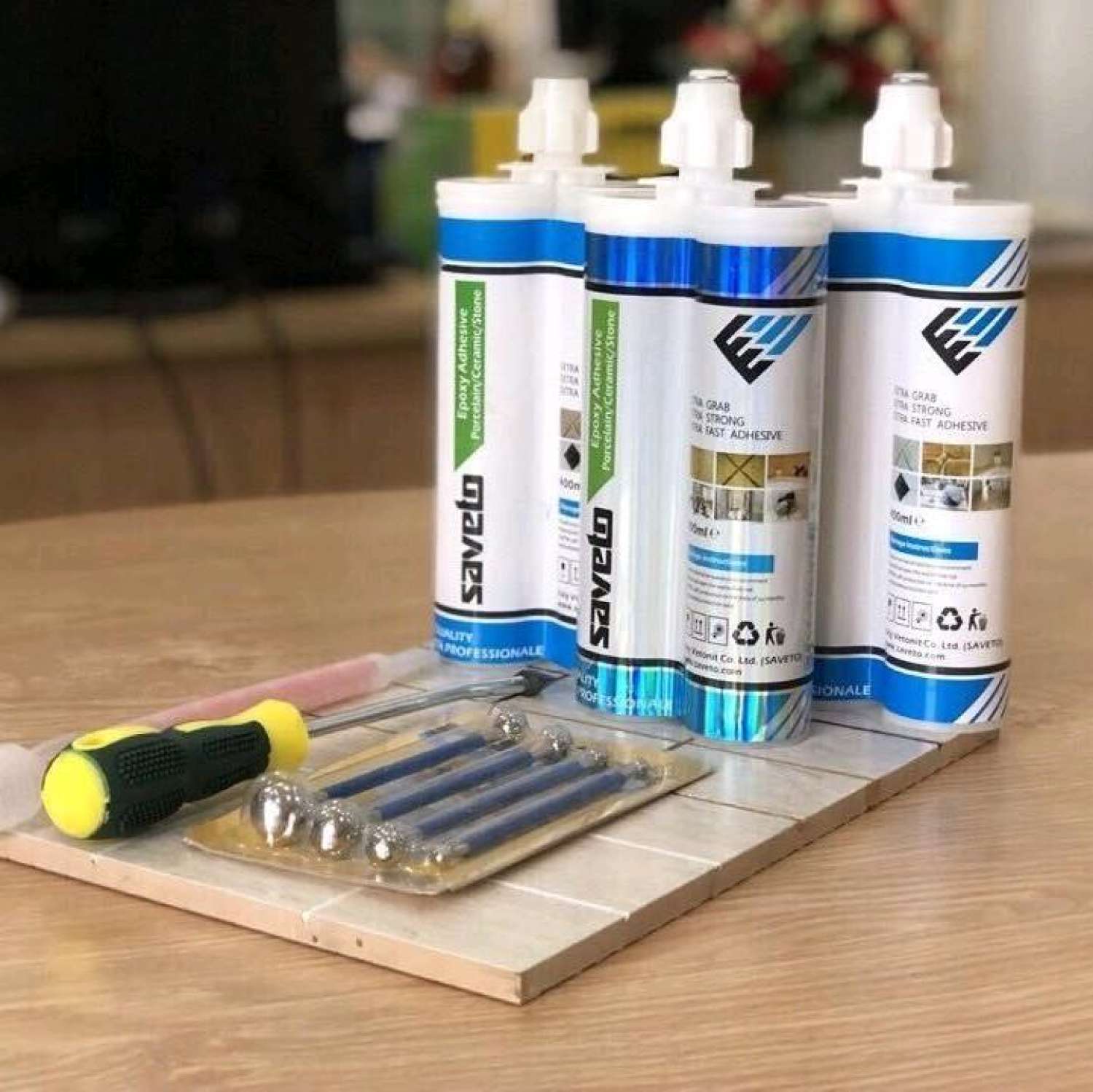 Keo chít mạch saveto epoxy hai thành phần 400ml