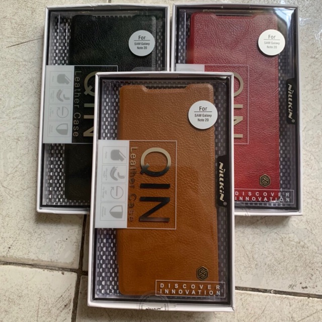 Bao Da Nillkin Qin SS Note 20 Chính Hãng
