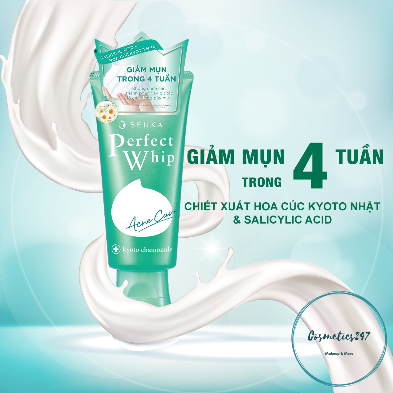 Sữa rửa mặt Senka dành cho mọi loại da