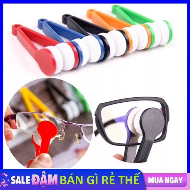 Dụng cụ lau mắt kính - dụng cụ cầm tay lau mắt kính bằng sợi siêu nhỏ mềm đa năng