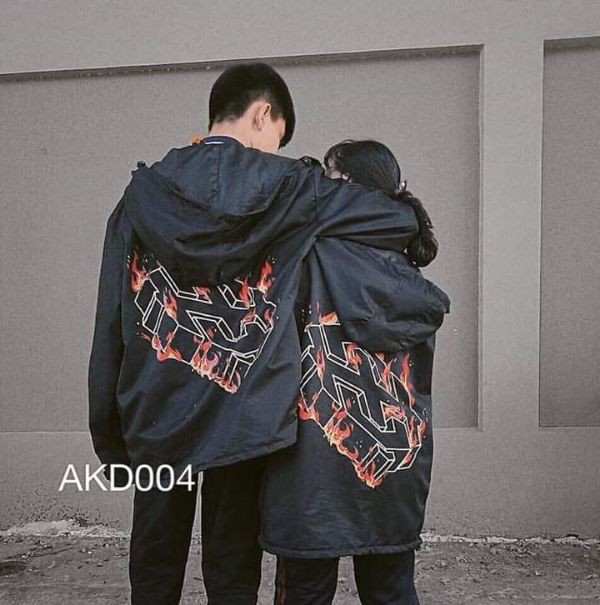 Áo khoác dù áo khoác dù nam áo khoác dù nữ áo khoác dù in lửa