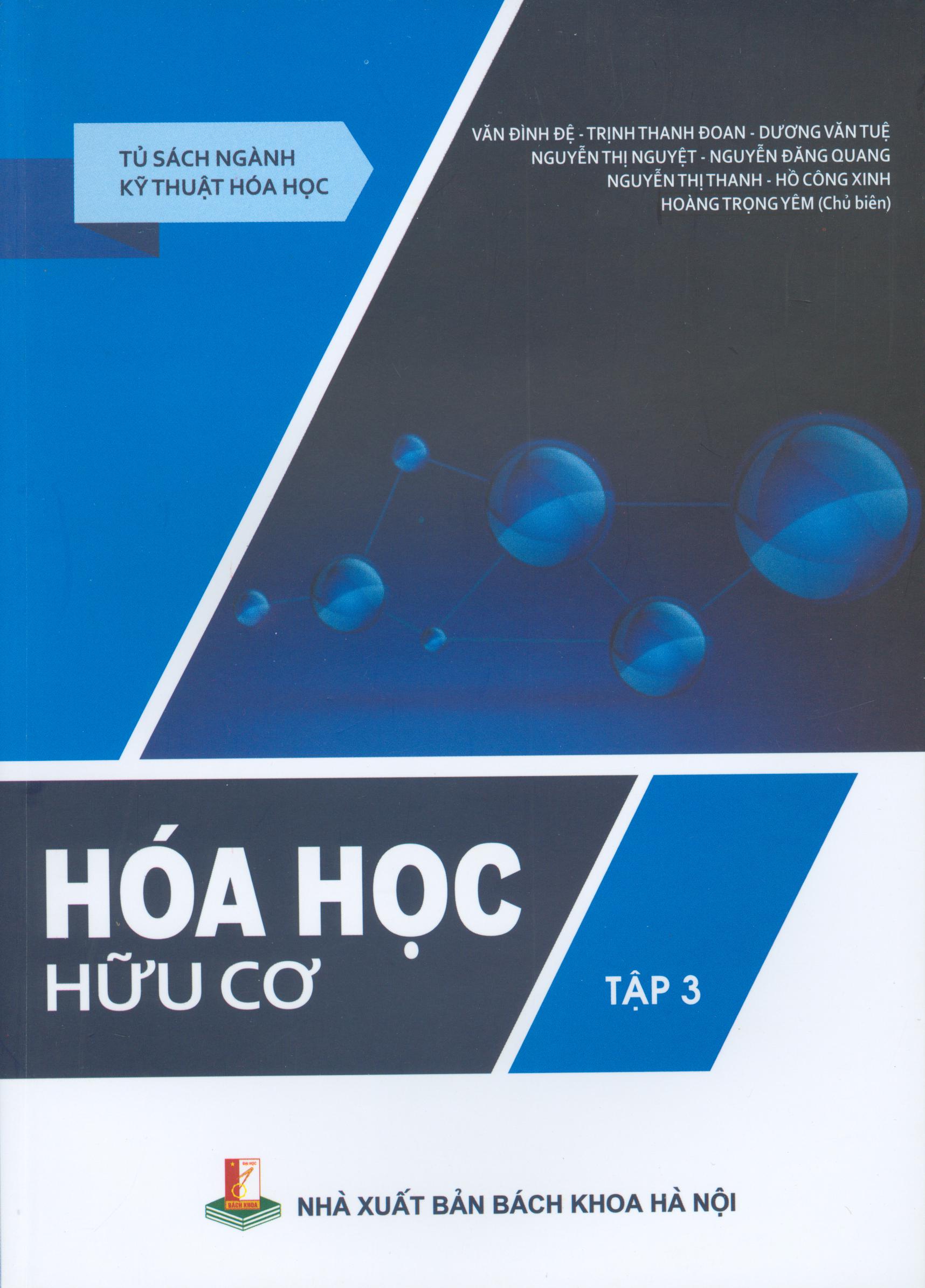 Hóa học hữu cơ - tập 3