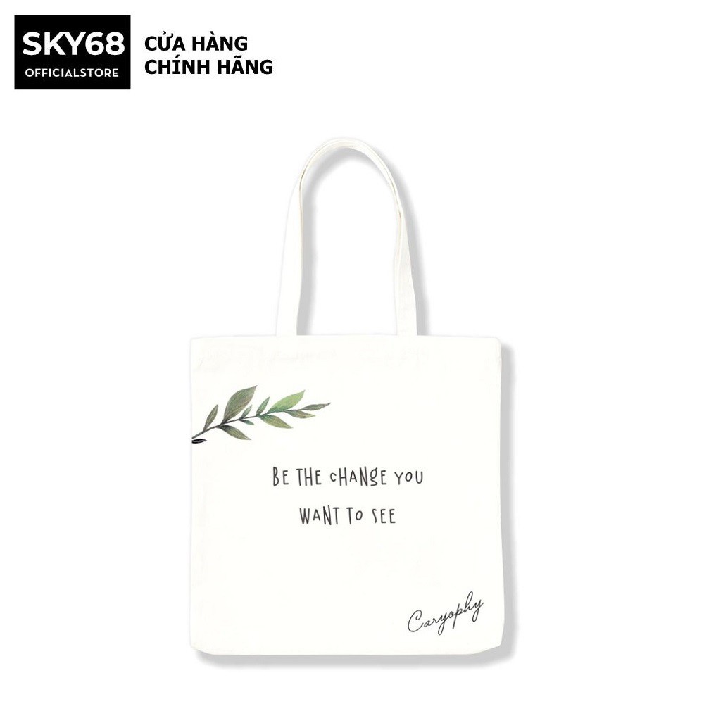 Túi vải tote nữ Canvas cao cấp Caryophy