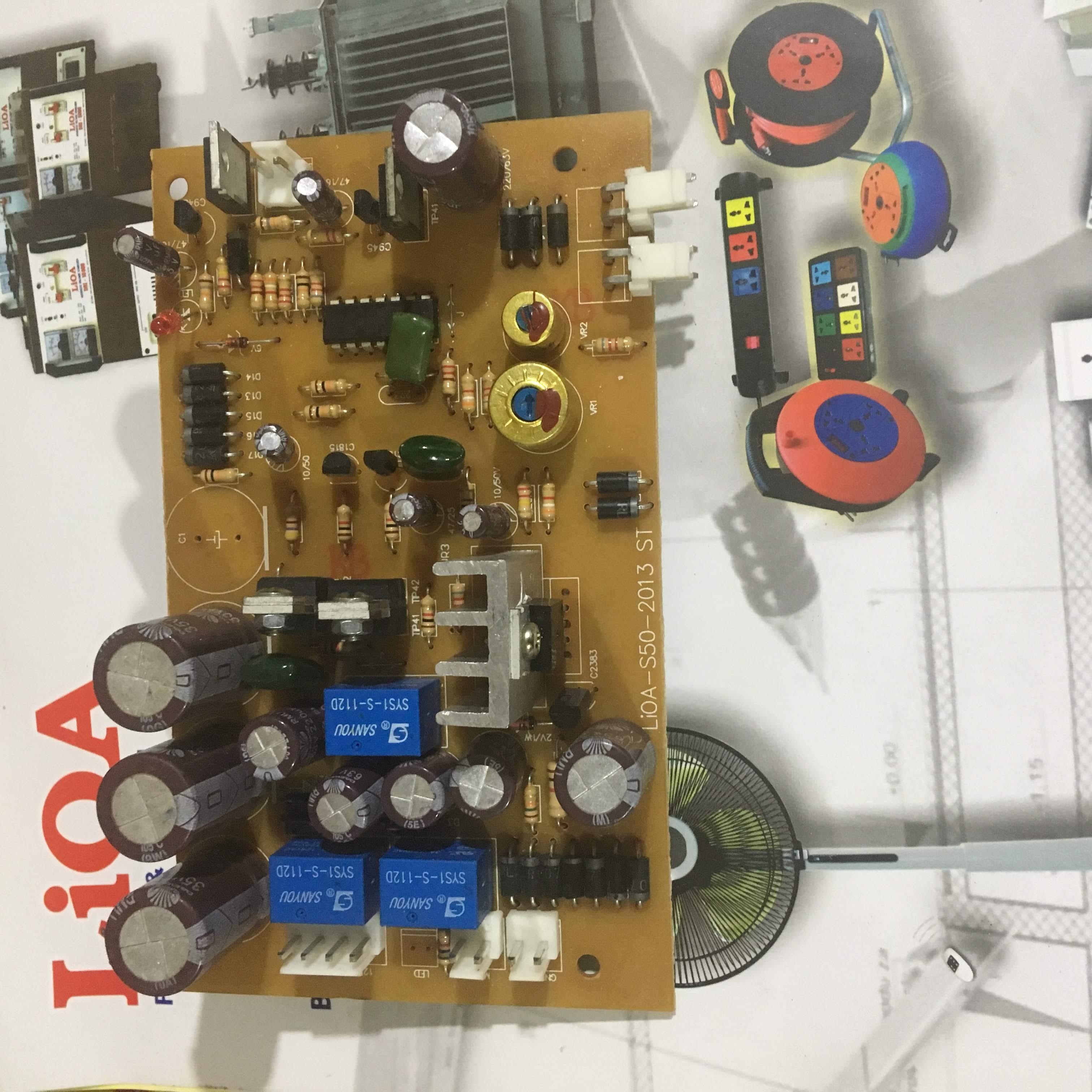 Bo mạch ổn áp lioa dải điện áp 50v - Mạch lioa