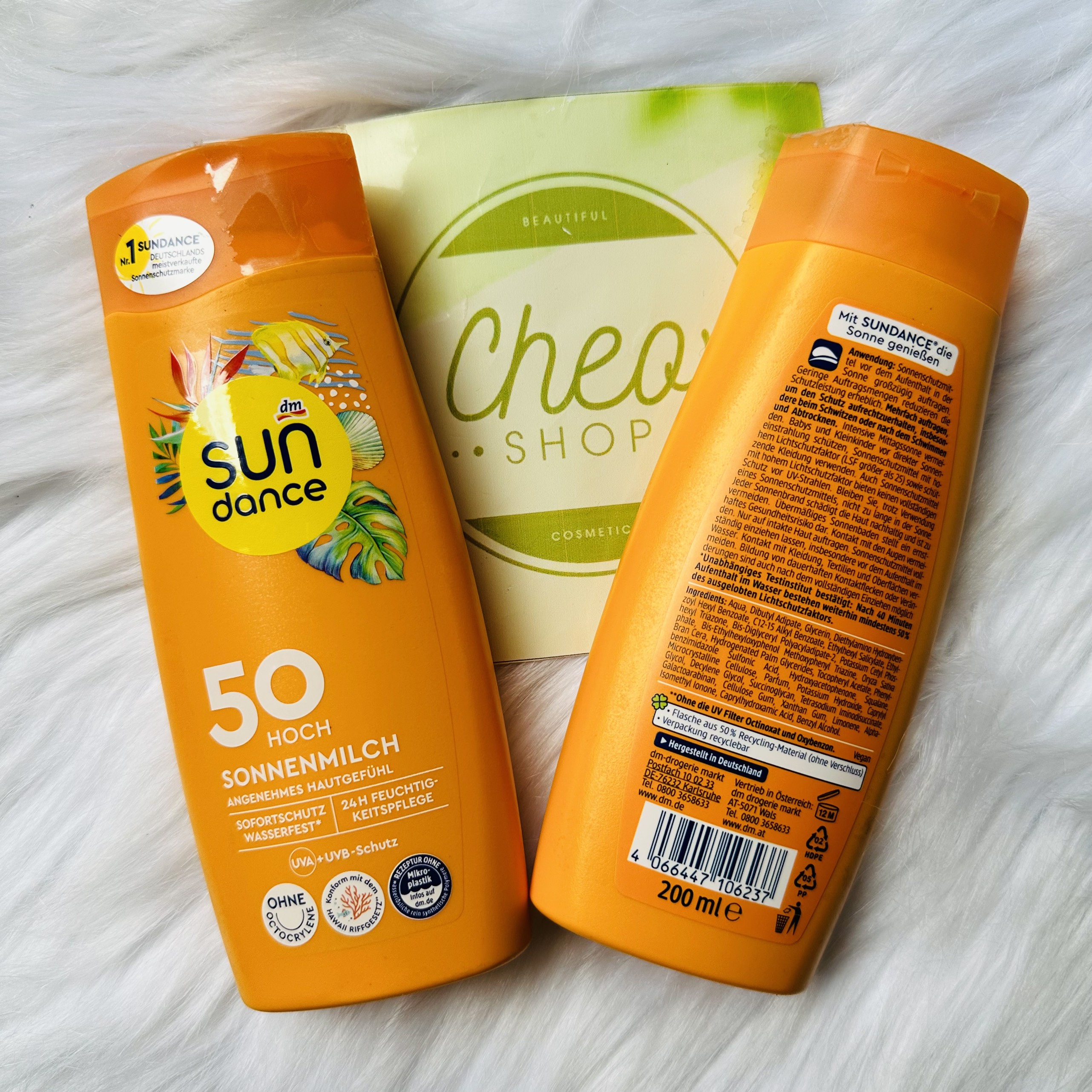 Kem chống nắng Sundance Kids Đức 100ml
