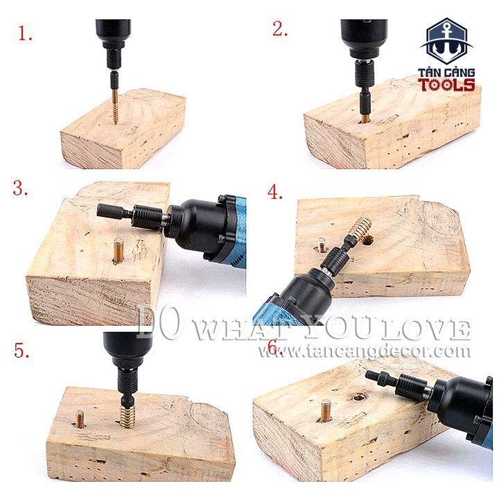 Đầu Vặn Ốc Cấy 10 mm - 1 Cái