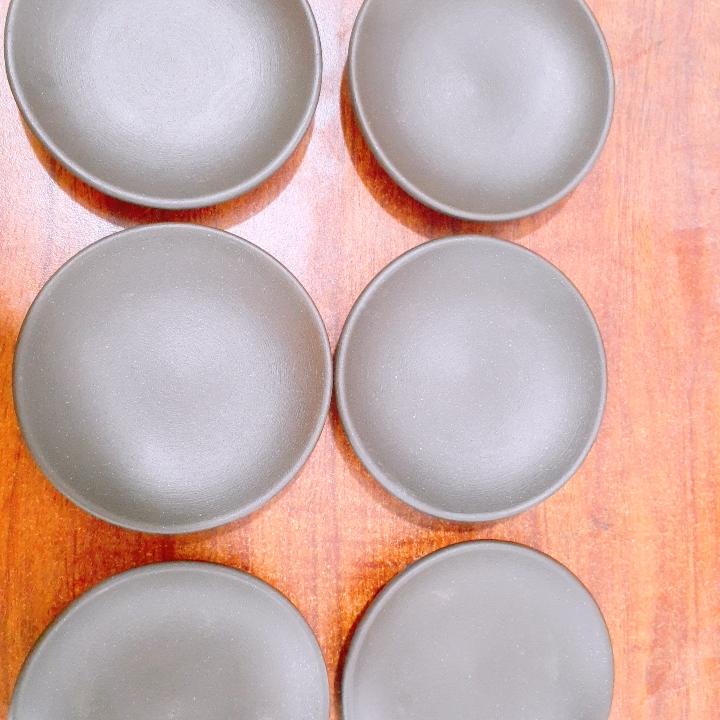 COMBO 6 ĐĨA GỐM KÊ CHÉN