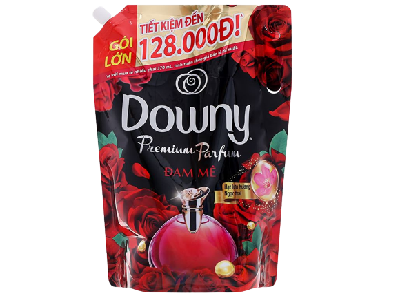 Nước xả vải Downy Đam Mê hương nước hoa túi 2.2 lít - nước xả quần áo 2,2L đậm đặc mềm vải thơm lâu