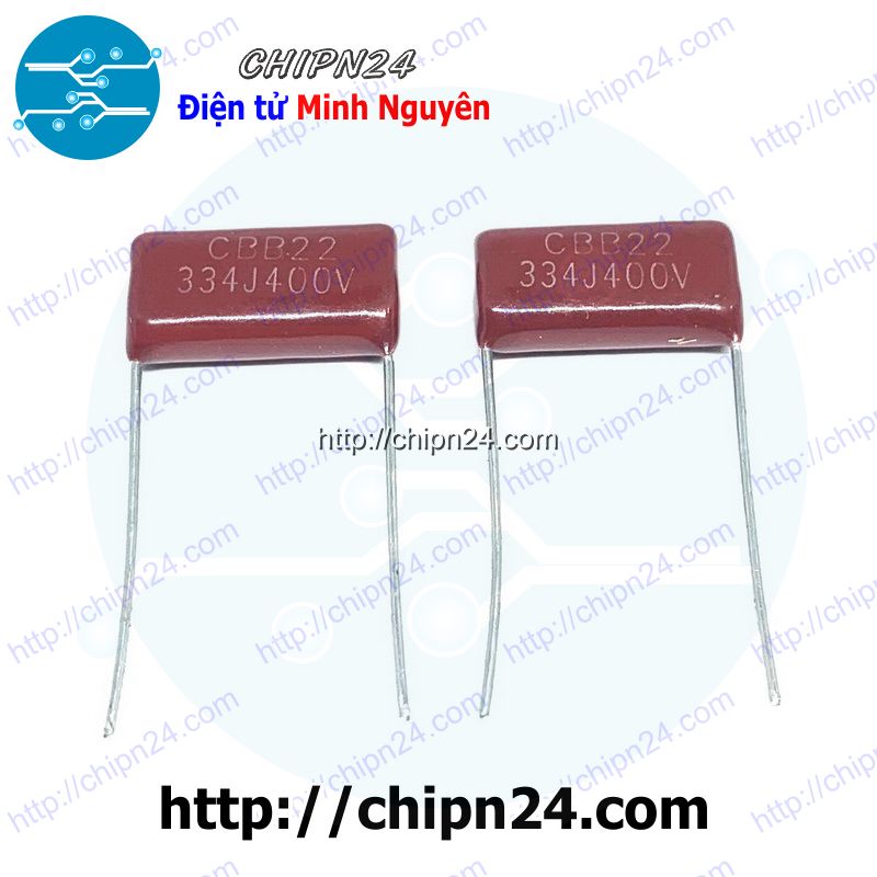 Tụ cbb 400v 334j 334 15mm