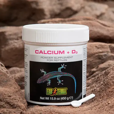 [HCM]Calicium +D3 - exoterra - 90g - Bổ sung calcium cho bò sát ban ngày - vietpetgardenhcm