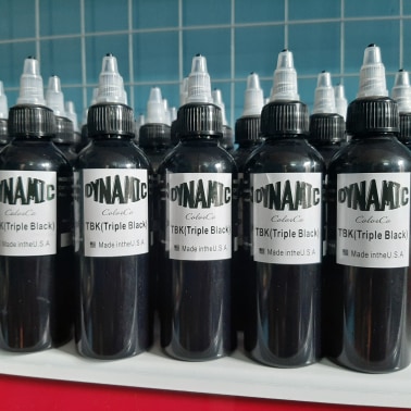 MỰC XĂM HÌNH DYNAMIC 120ML SIÊU ĐEN
