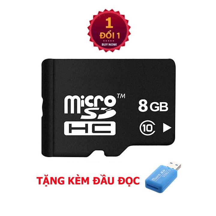 Thẻ nhớ MicroSD 8Gb, thẻ nhớ điện thoại