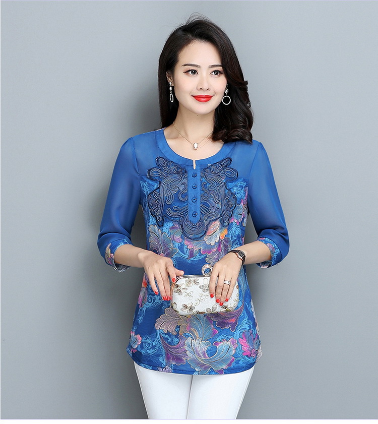 ÁO SƠ MI NỮ TRUNG NIÊN CAO CẤP KAV00165