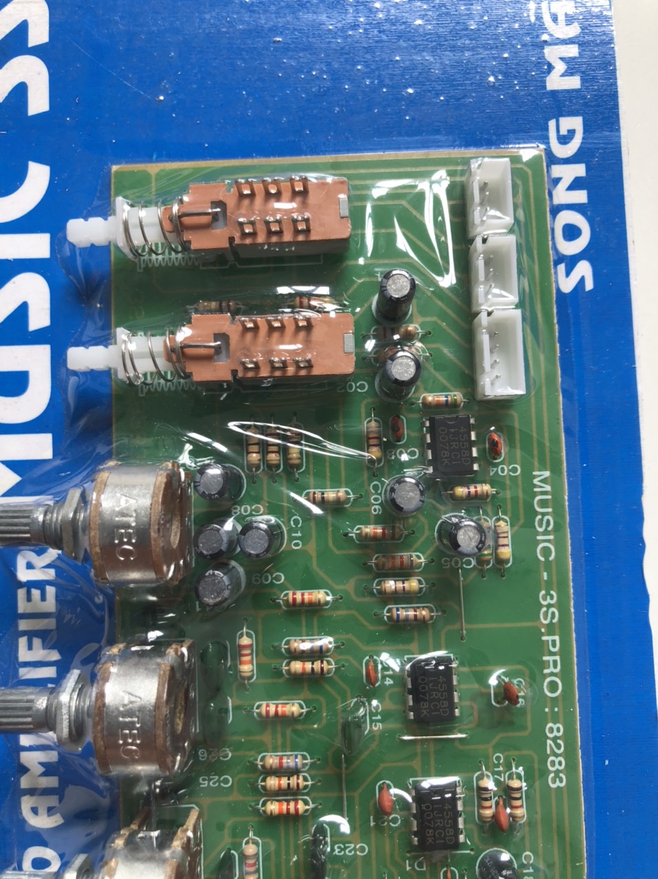 BO MẠCH ÂM SẮC AMPLY MUSIC 3S PRO-8283