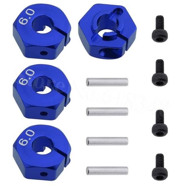 Hex nhôm 12mm cho xe điều khiển 1/10 1/12
