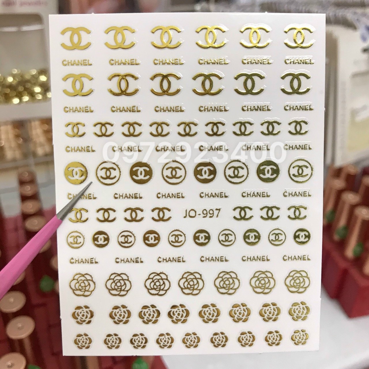 Sticker Thương Hiệu Dán Móng Tay - Mini Nails