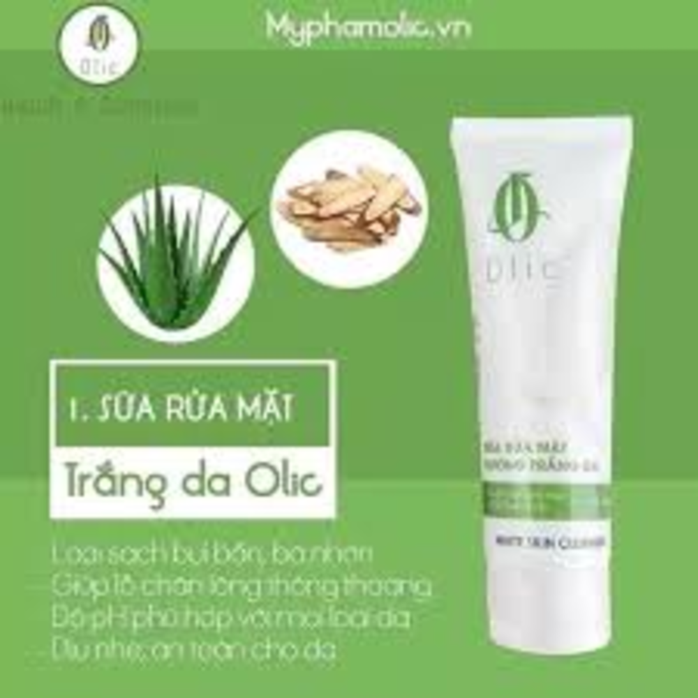 Sữa rửa mặt olic hút nám