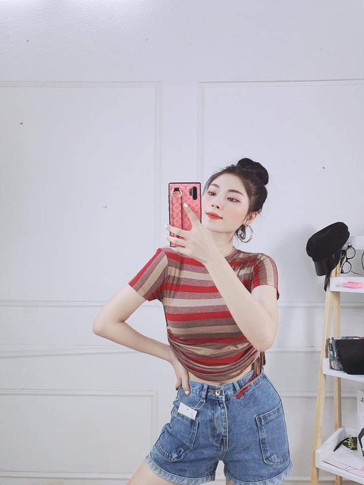 Áo thun croptop thời trang_[Giá gốc tận xưởng]