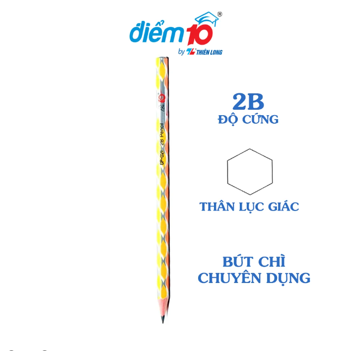 Lẻ 5 Bút Chì 2B Thiên Long GP-03/GP-021