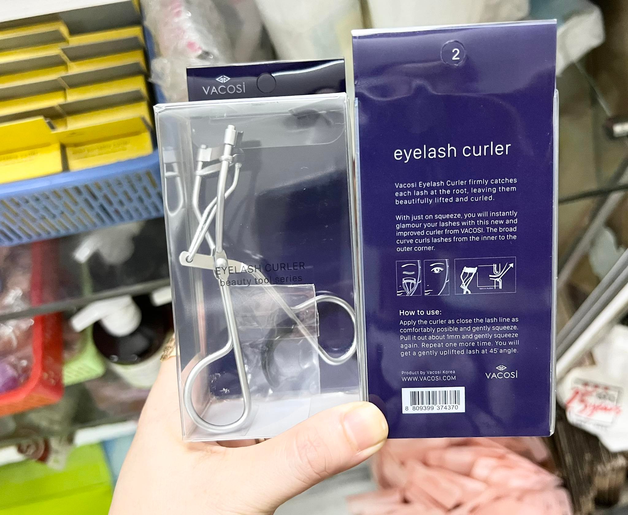 Bấm Mi Vacosi EyeLash Curler