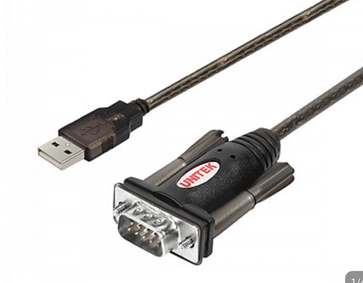 [HCM]Cáp chyển USB sang RS 232(Com) Unitek Y-105/Y1050 mẫu tuỳ chọn