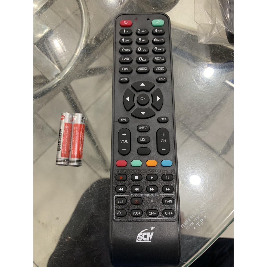Điều khiển sctv - remote sctv - dùng cho đầu thu sctv