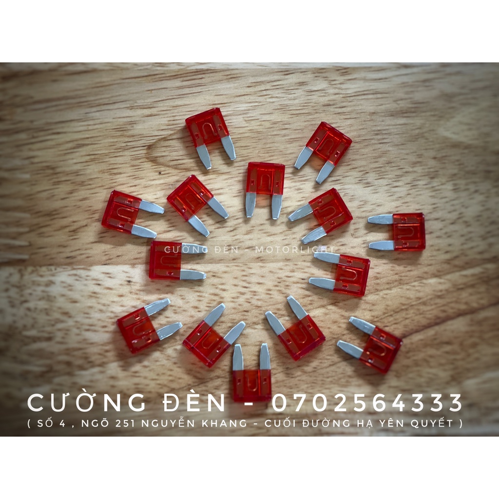 Cầu chì xe máy 10A