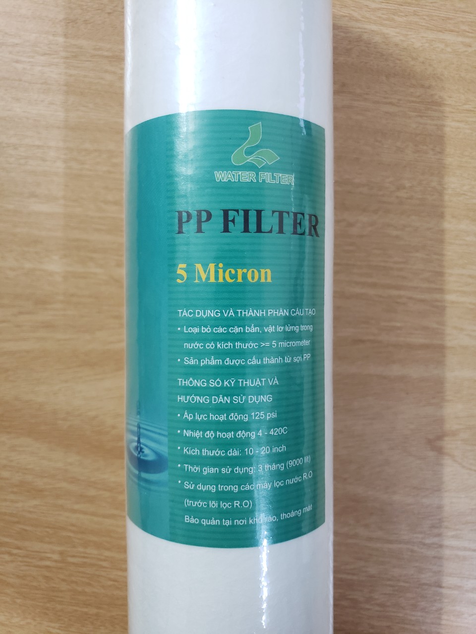 Lõi Lọc Nước 10 Inch PP-5 Micron - (Lõi Lọc Thô Số 1)