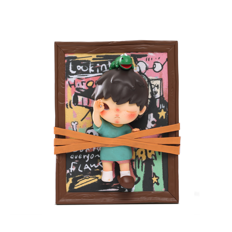 POP MART Hirono Listening Saying Seeing Figure