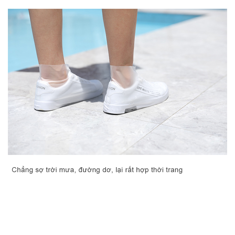 Bao Bọc Giày Silicon Đi Mưa Siêu Co Giãn SL0450621
