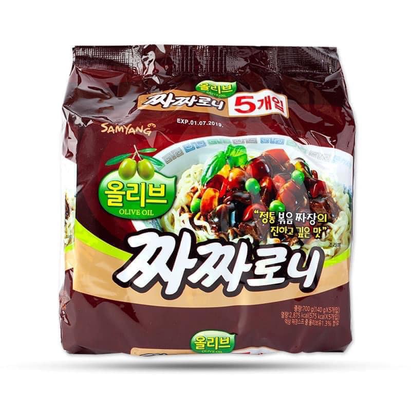 Mì sốt tương đen samyang 700g - hàn quốc